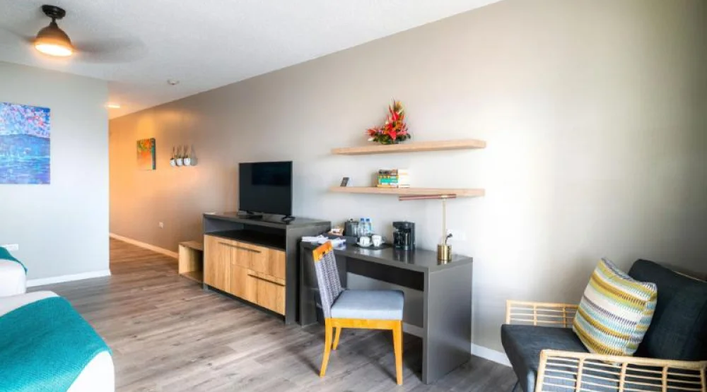 Mountian View Room at Fort Young Hotel & Dive Resort