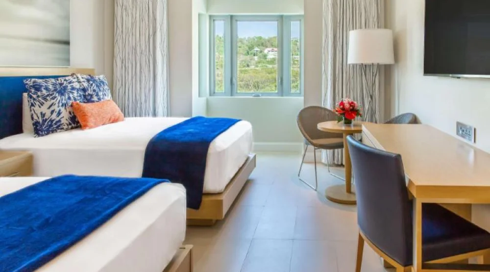 Double Bed Island View at Harbor Club St Lucia Curio Collection by Hilton