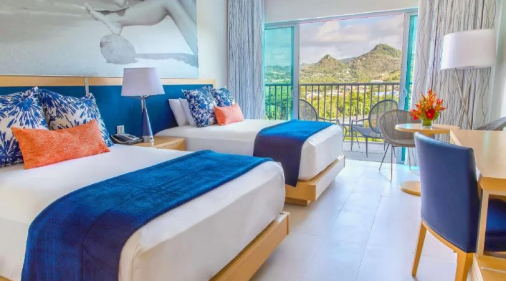 Double Mountain Vw Terrace at Harbor Club St Lucia Curio Collection by Hilton