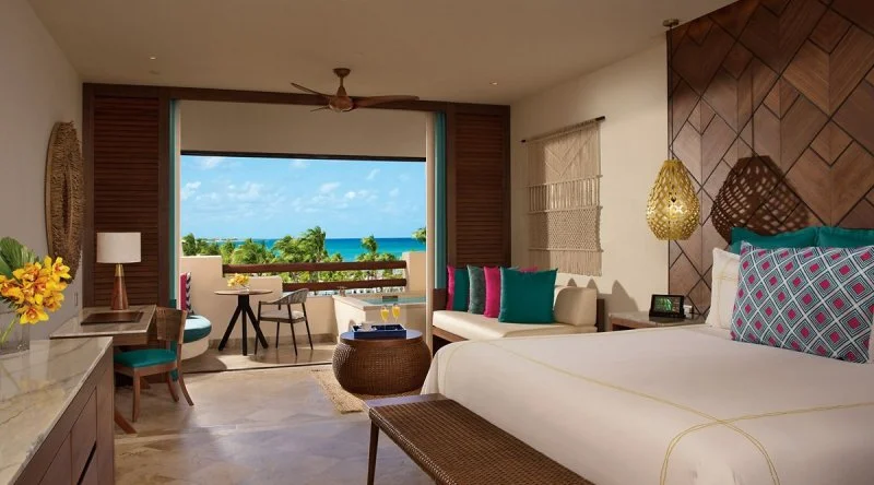 Preferred Club Junior Suite Ocean View at Secrets Maroma Beach