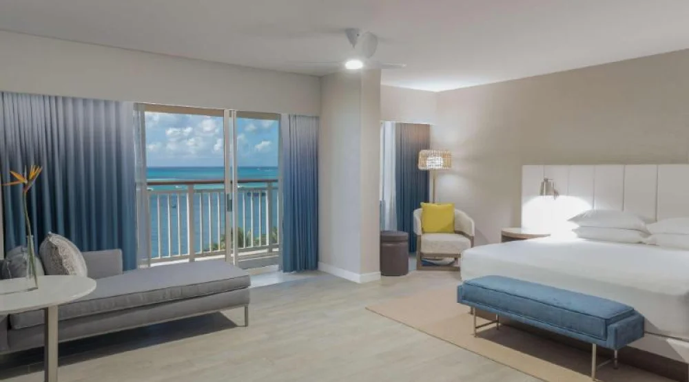 One King Oceanfront Sunset Studio with Balcony at Hyatt Regency Aruba Resort & Casino