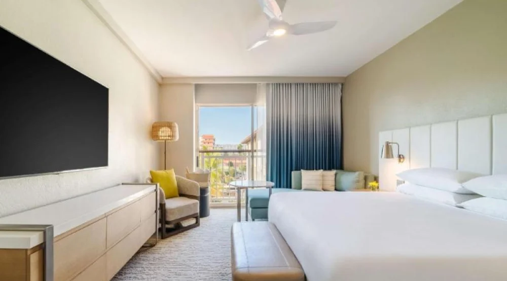 One King Bed with Garden View at Hyatt Regency Aruba Resort & Casino