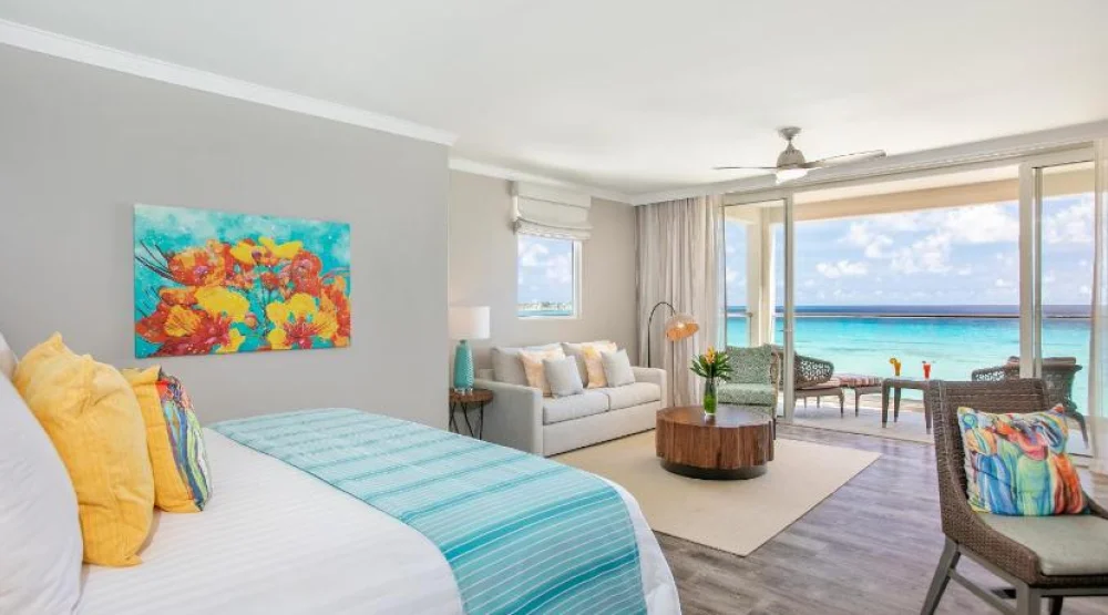 Luxury Ocean Front Junior Suite at Sea Breeze Beach House