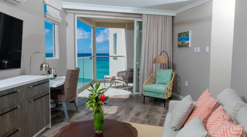 Luxury Two Bedroom Ocean View Suite at Sea Breeze Beach House