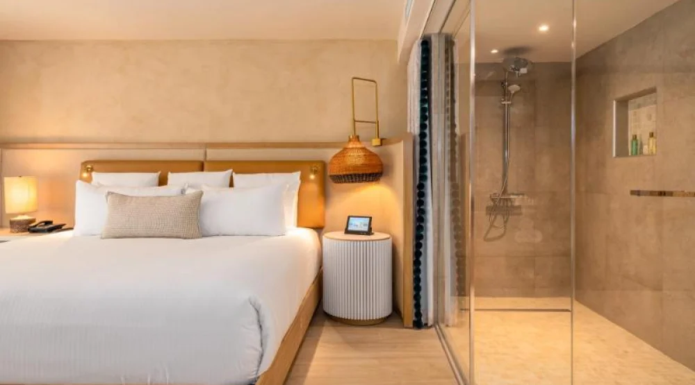 Tropical View Junior Suite with King Bed at Zoetry Curacao Resort & Spa