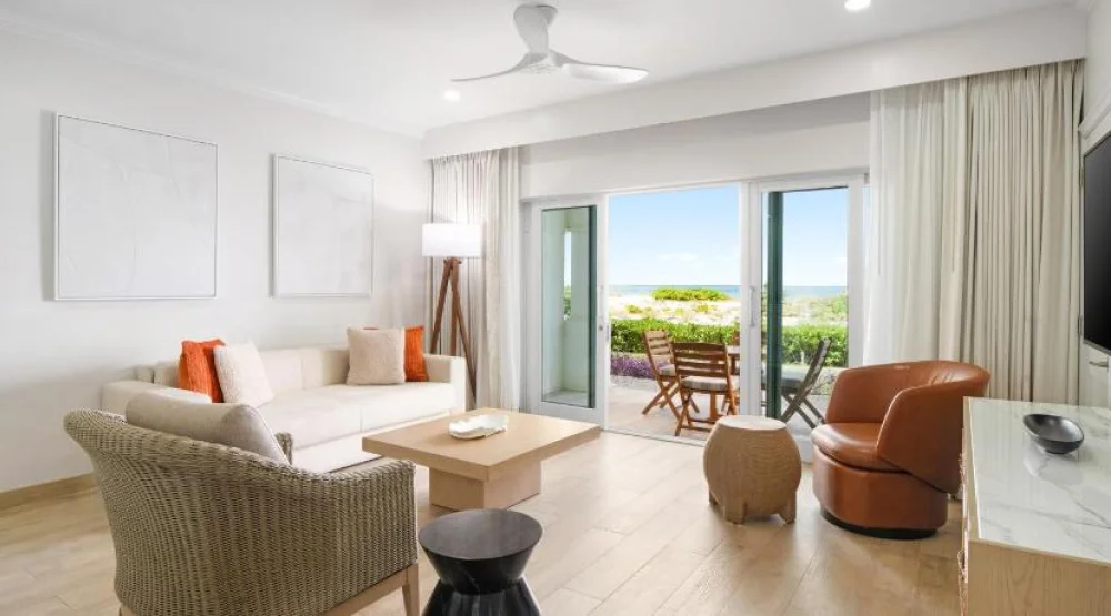 Deluxe One Bedroom with Partial Ocean View at Alexandra Resort