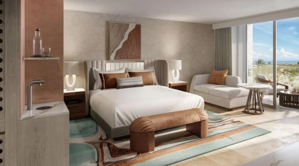 Grand Deluxe, Guest Room, One King, Ocean View, High Floor at Salterra a Luxury Collection Resort & Spa