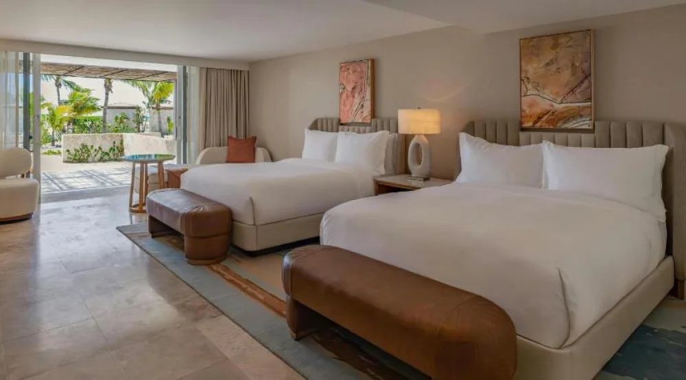 Grand Deluxe Queen Room with Two Queen Beds and Oceanfront at Salterra a Luxury Collection Resort & Spa