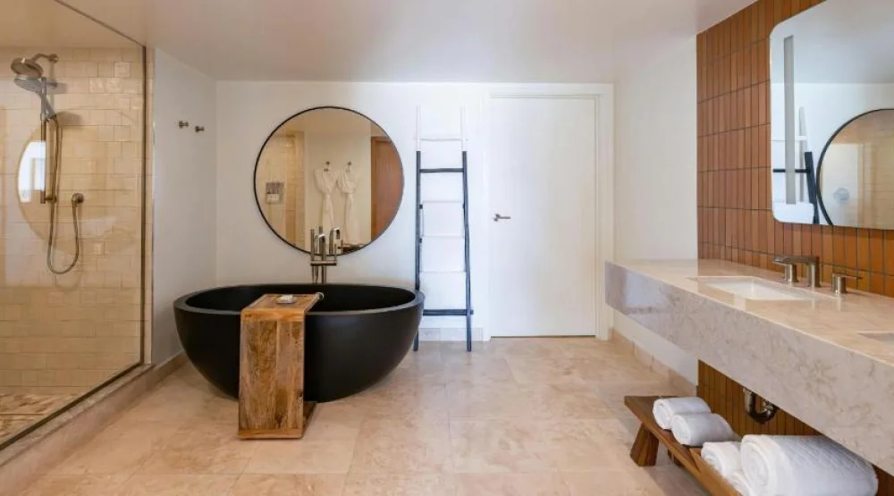 One Bedroom King Suite with Sofa Bed and Oceanfront at Salterra a Luxury Collection Resort & Spa