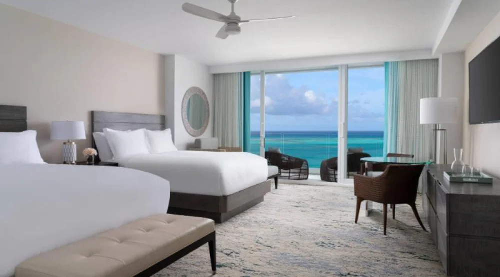 Two Bedroom Club Suite, Club Lounge Access, Two Bedroom Suite, Bedroom 1: One King, Bedroom 2: Two Queen at The Ritz-Carlton Turks & Caicos