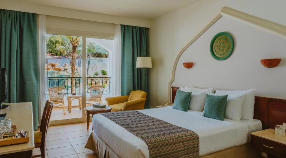 Superior Pool View Room at Baron Palms Sharm El Sheikh Hotel