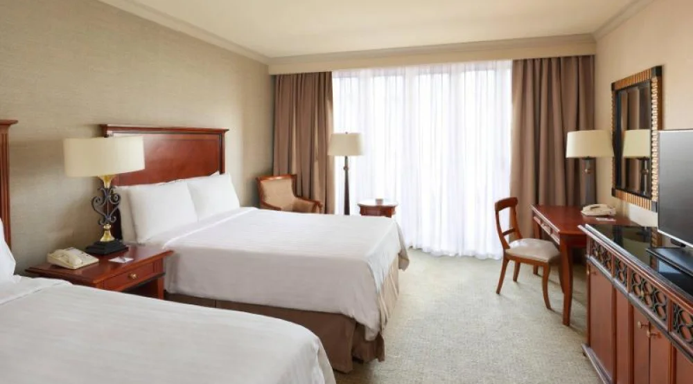 Executive Level, Guest Room, Two Double, High Floor, Balcony at Cairo Marriott Hotel & Omar Khayyam Casino