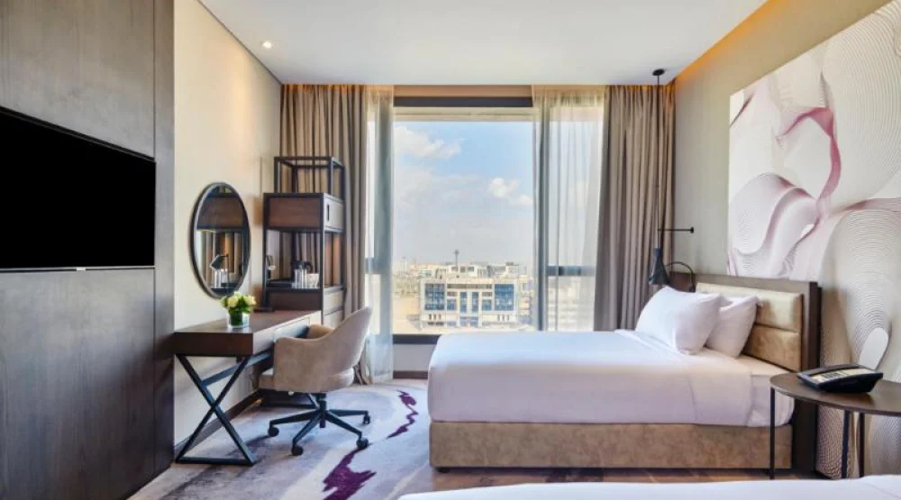 Two Twin Standard Club Floor Access at Crowne Plaza West Cairo Arkan