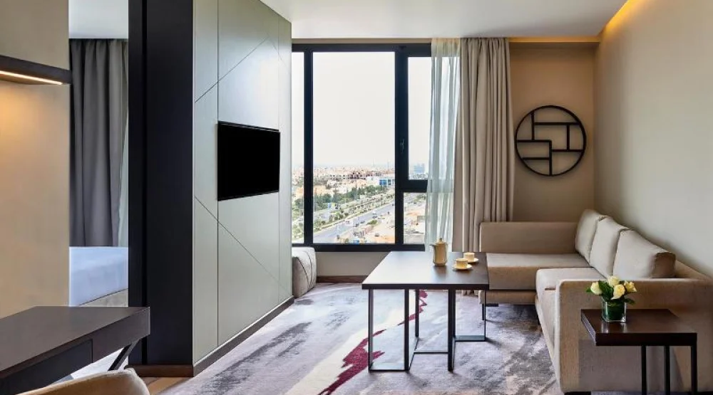 One King Junior Suite at Crowne Plaza West Cairo Arkan