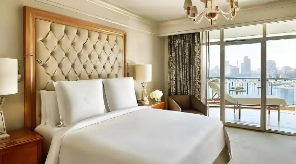 Nile View Room Two Twin Beds at Four Seasons Hotel Cairo At Nile Plaza