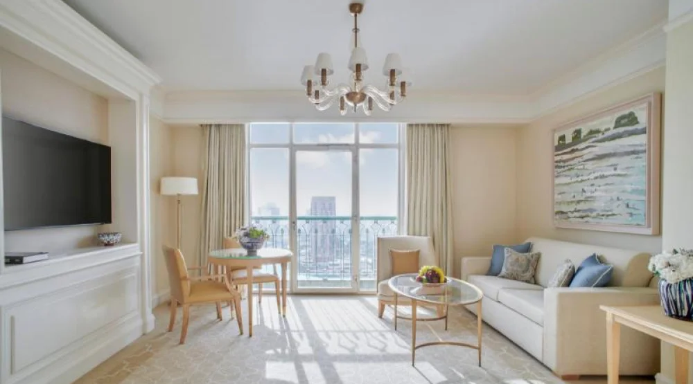 Premium Corniche Suite at Four Seasons Hotel Cairo At Nile Plaza