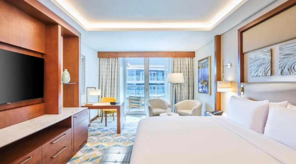 King Guest Room with Balcony at Hilton Cairo Nile Maadi