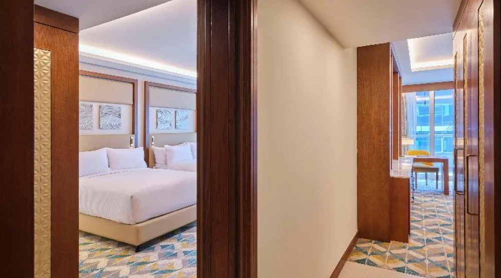 Family Connecting Room at Hilton Cairo Nile Maadi