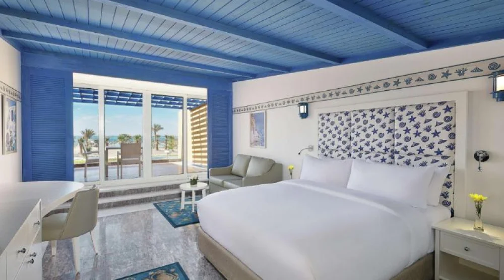 King Duplex Premium Room with Sea View at Hilton Hurghada Plaza