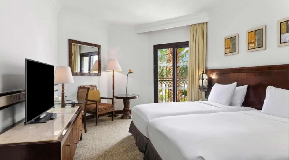 Guest Room Partial Nile / Twin Bed at Hilton Luxor Resort & Spa