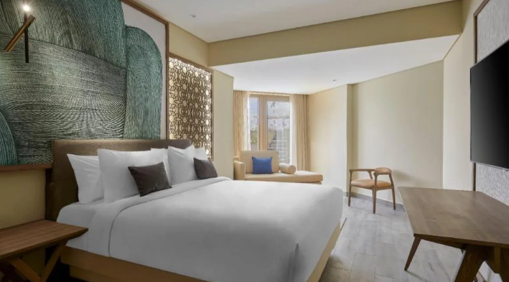 One King Bed Terrace at Hyatt Regency Cairo West