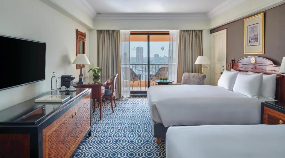 One King Classic Nile View Lounge Access at Intercontinental Cairo Semiramis