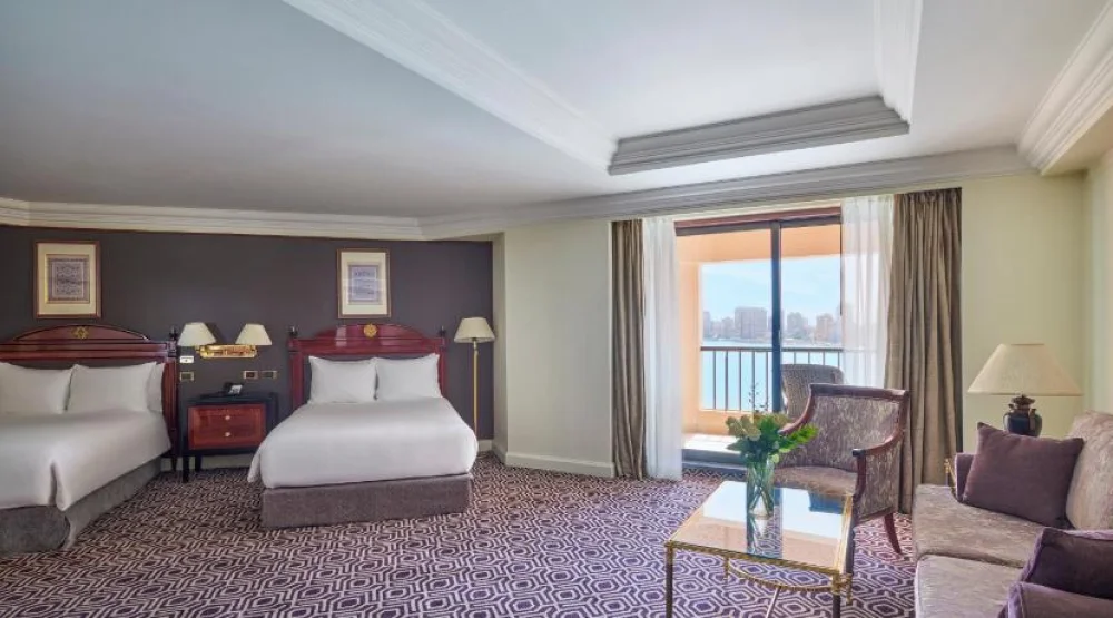 Junior King Suite River View with Lounge Access at Intercontinental Cairo Semiramis