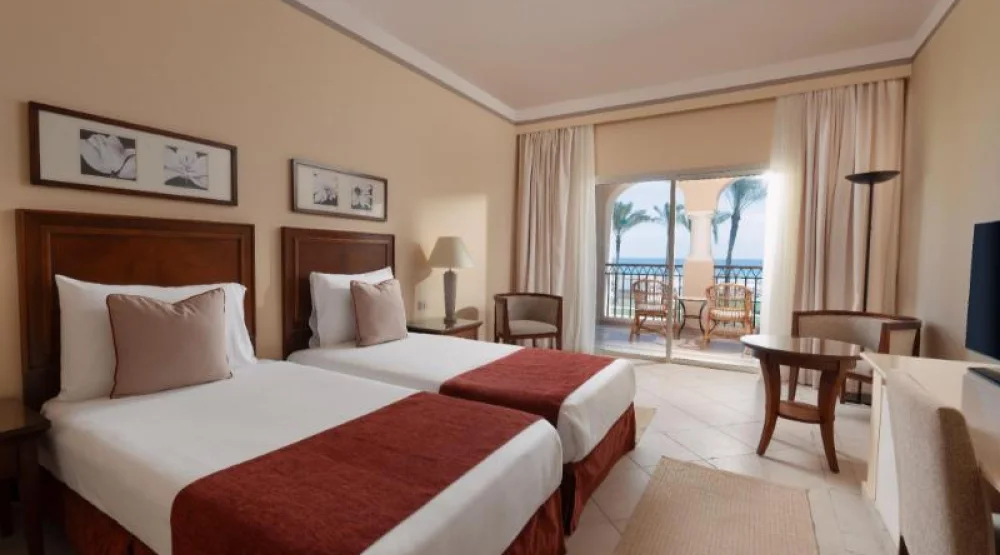 Superior, Twin Bed, Sea View at Jaz Almaza Beach Resort