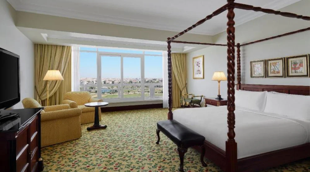 Presidential Suite, Executive Lounge Access, One Bedroom Suite, One King, Golf View, Golf View at JW Marriott Hotel Cairo
