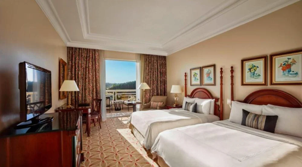Executive Deluxe Double, Executive Lounge Access, Deluxe Guest Room, Two Double, Golf View at JW Marriott Hotel Cairo