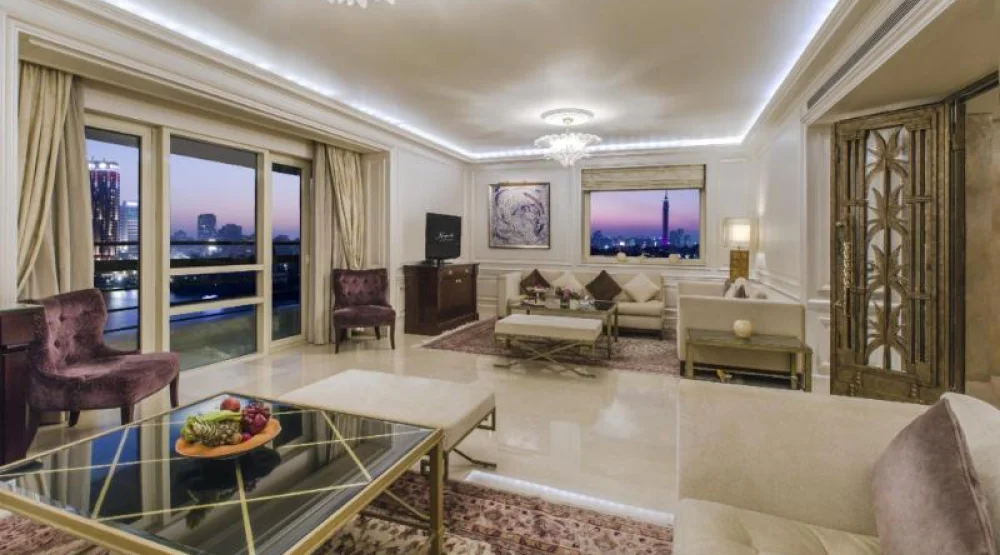 Presidential Suite at Kempinski Nile Hotel Cairo