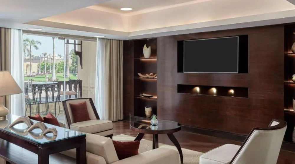 Deluxe Guest Room, Executive Lounge Access, Guest Room, Two Twin, Garden View at Marriott Mena House Cairo