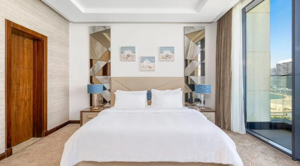 Deluxe Room King Bed at Rixos Premium Alamein