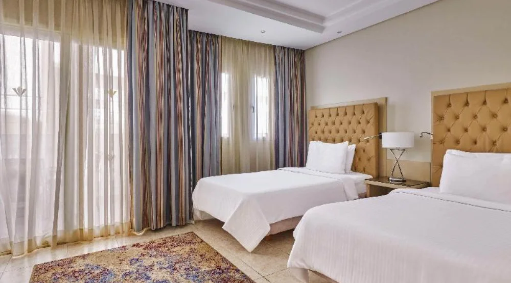 Superior Room Aqua Twin Bed at Rixos Premium Seagate