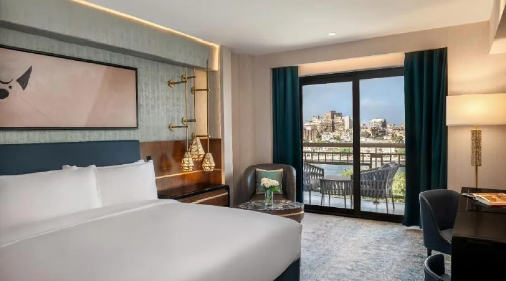 Luxury Room, One King Bed, Panoramic Nile View at Sofitel Cairo Downtown Nile