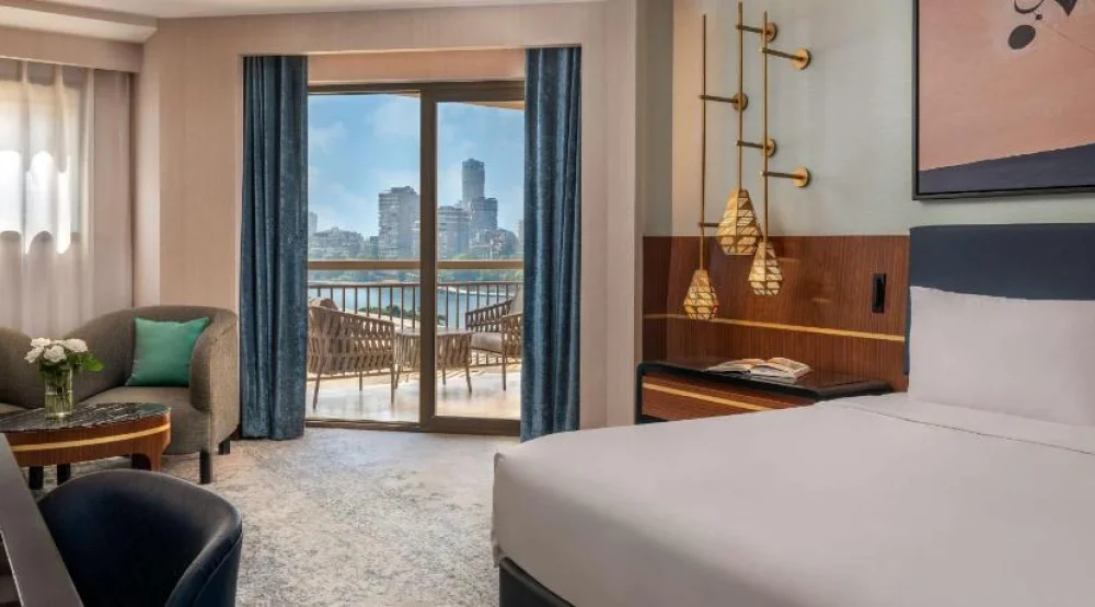 Prestige King Suite with Nile View and Club Millesime Access at Sofitel Cairo Downtown Nile