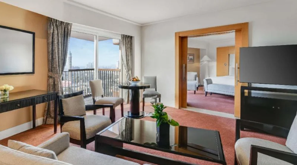 Prestige Suite Club Millesime Access One King Bed Full Nile View at Sofitel Cairo El Gezirah
