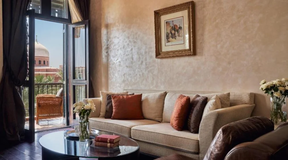 Palace Luxury Room with One King Bed and Balcony - Garden View at Sofitel Legend Old Cataract Aswan