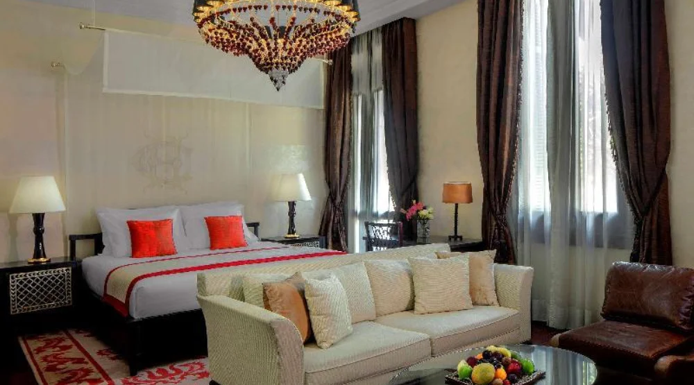 Palace Cataract Suite, One King Bed, Sitting Area, Garden View at Sofitel Legend Old Cataract Aswan
