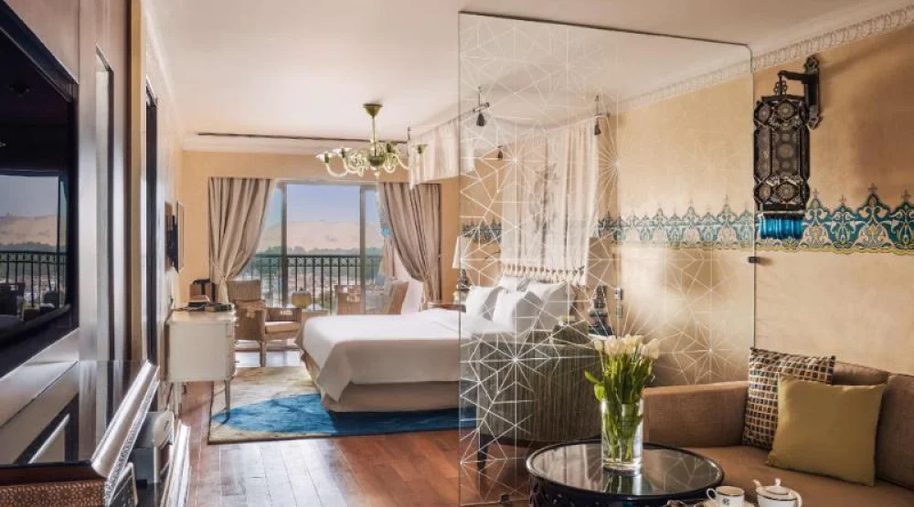 Prestige Suite, One King Size Bed, Terrace, Nile View at Sofitel Legend Old Cataract Aswan