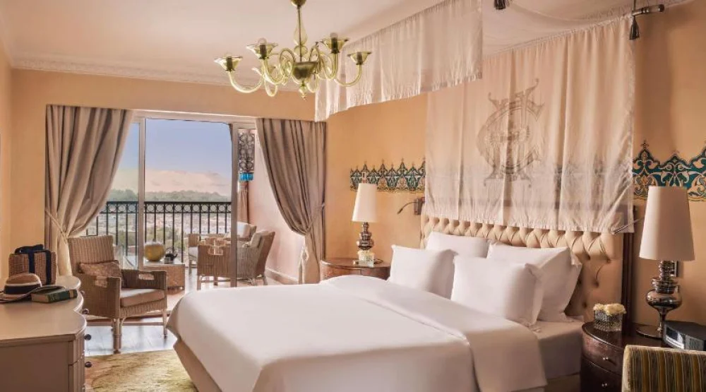 Prestige King Suite with Terrace and River View at Sofitel Legend Old Cataract Aswan