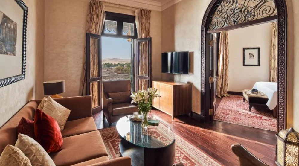 Palace Prestige King Suite with Terrace and View at Sofitel Legend Old Cataract Aswan