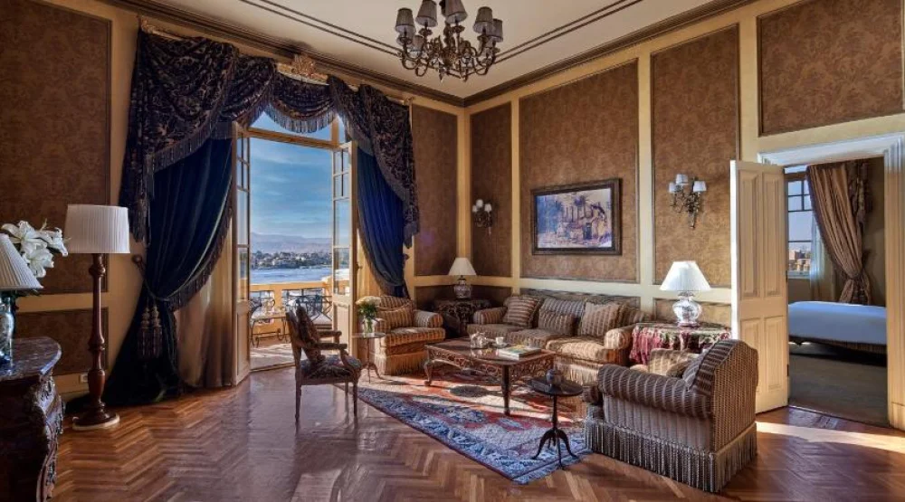 Two Bedroom Opera Suite with Extra Living Room and Nile View at Sofitel Winter Palace Luxor