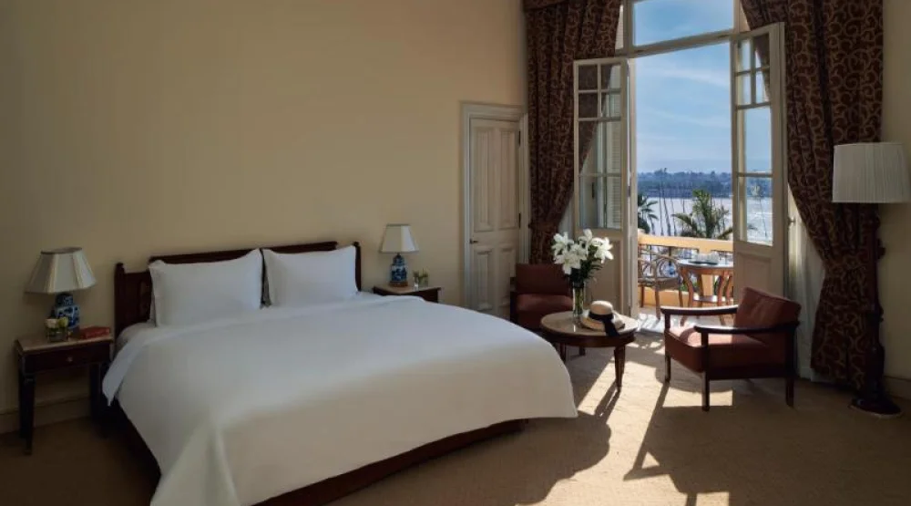 Luxury Nile View Room with King Bed at Sofitel Winter Palace Luxor