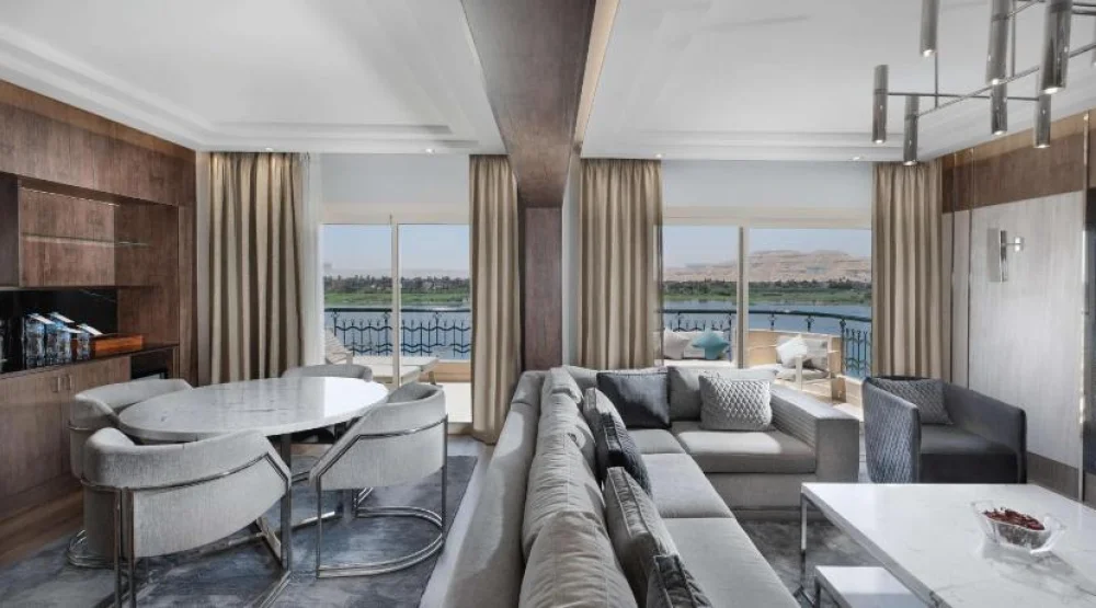 Presidential Suite at Steigenberger Nile Palace Luxor