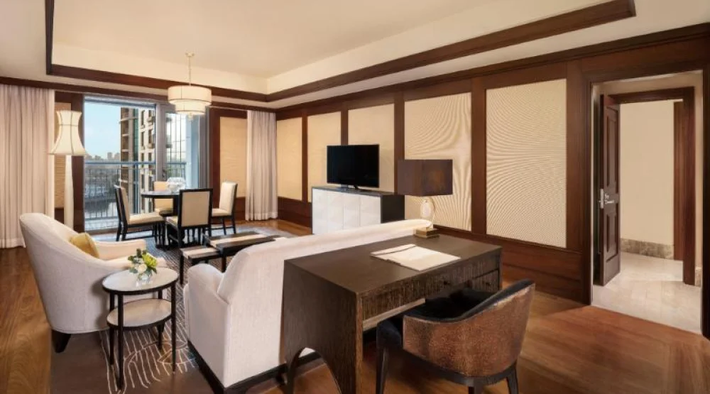 Astor Suite, One Bedroom Suite, One King, Nile View, Balcony at The St. Regis Cairo