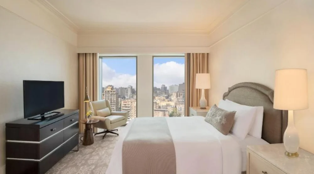 St.regis Two - Apartment, Two Bedroom Apartment, Bedroom 1: One King, Bedroom 2: One King, Nile View at The St. Regis Cairo