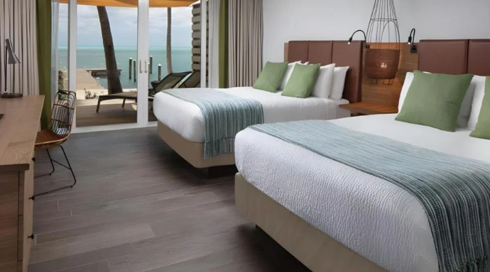 Partial Ocean View Two Queen Beds at Amara Cay Resort