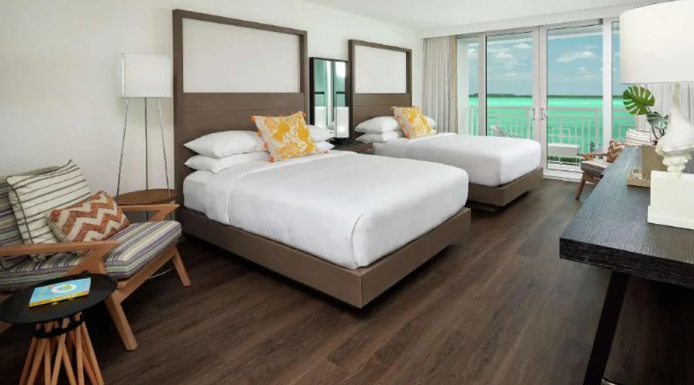 Two Queen Waterfront in Coconut Wing at Baker's Cay Resort Key Largo Curio Collection by Hilton