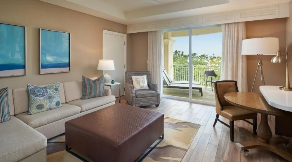 Bay Front Suite, One Bedroom Suite, One King, Sofa Bed, Balcony at Playa Largo Resort & Spa Autograph Collection